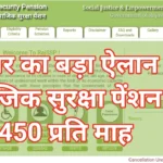 Social Security Pension Increased